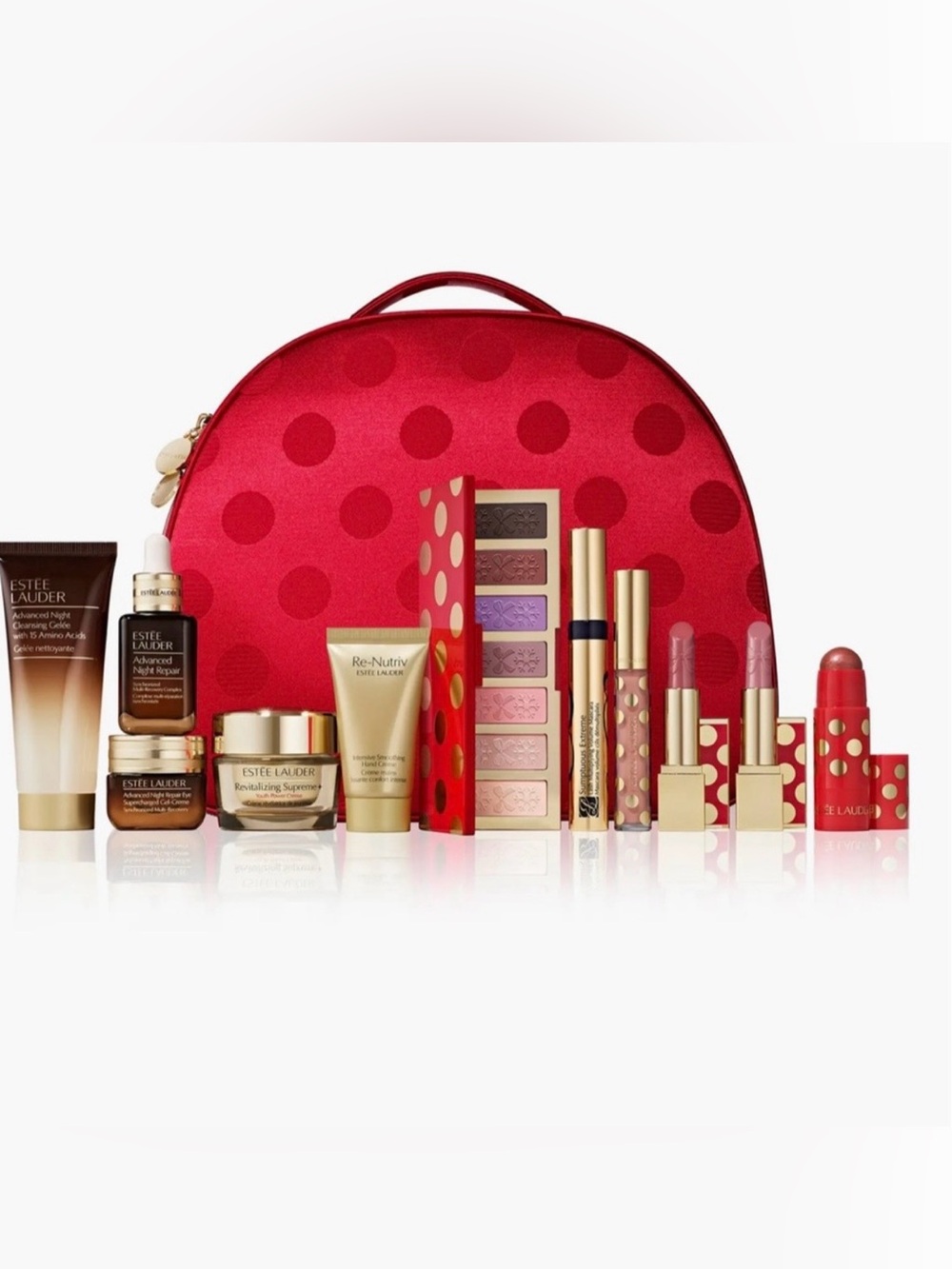 Estée Lauder 12-Piece Holiday Blockbuster Beauty Gift Set, Glam Cool Makeup Look